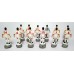 Subbuteo Andrew Table Soccer Benfica away kit 1967-68  only 12 figures,no bases,no box